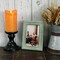4x6 Picture Frame Made of Solid Wood High Definition Glass Rustic Antique Designs(Distress Teal B)5.5"L x 7.5"W